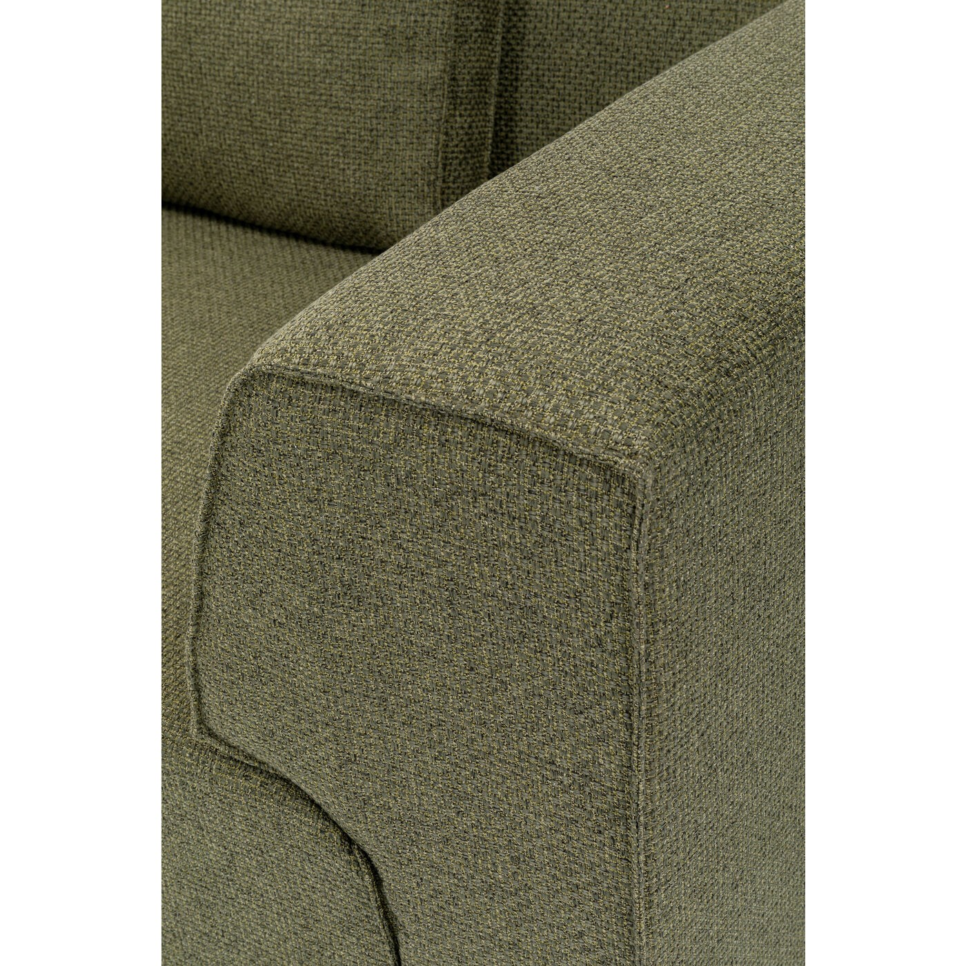 Canapé d'angle Infinity Dolce gauche vert Kare Design