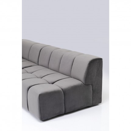Corner Sofa Belami grey left Kare Design