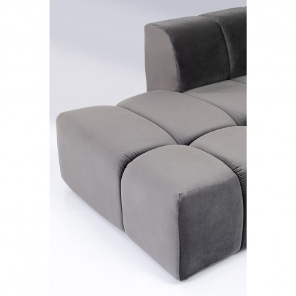 Canapé d'angle Belami gauche gris Kare Design