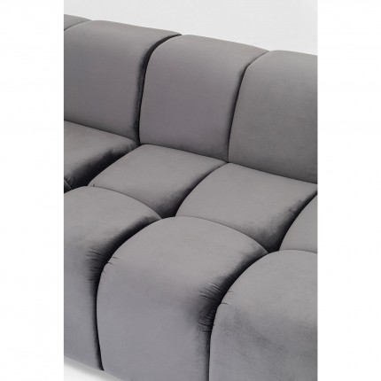 Corner Sofa Belami grey left Kare Design