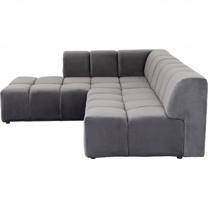 Corner Sofa Belami grey left Kare Design