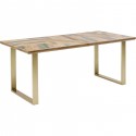 Table Abstract 180x90cm laiton Kare Design