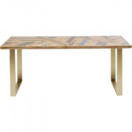 Table Abstract 180x90cm laiton Kare Design