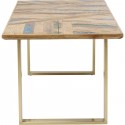 Table Abstract 180x90cm laiton Kare Design
