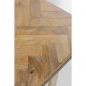 Table Parquet 180x90cm laiton Kare Design