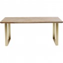 Table Parquet 180x90cm laiton Kare Design