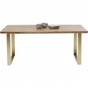 Table Parquet 180x90cm laiton Kare Design