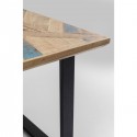 Table Abstract noire 180x90cm Kare Design