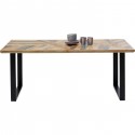 Table Abstract noire 180x90cm Kare Design
