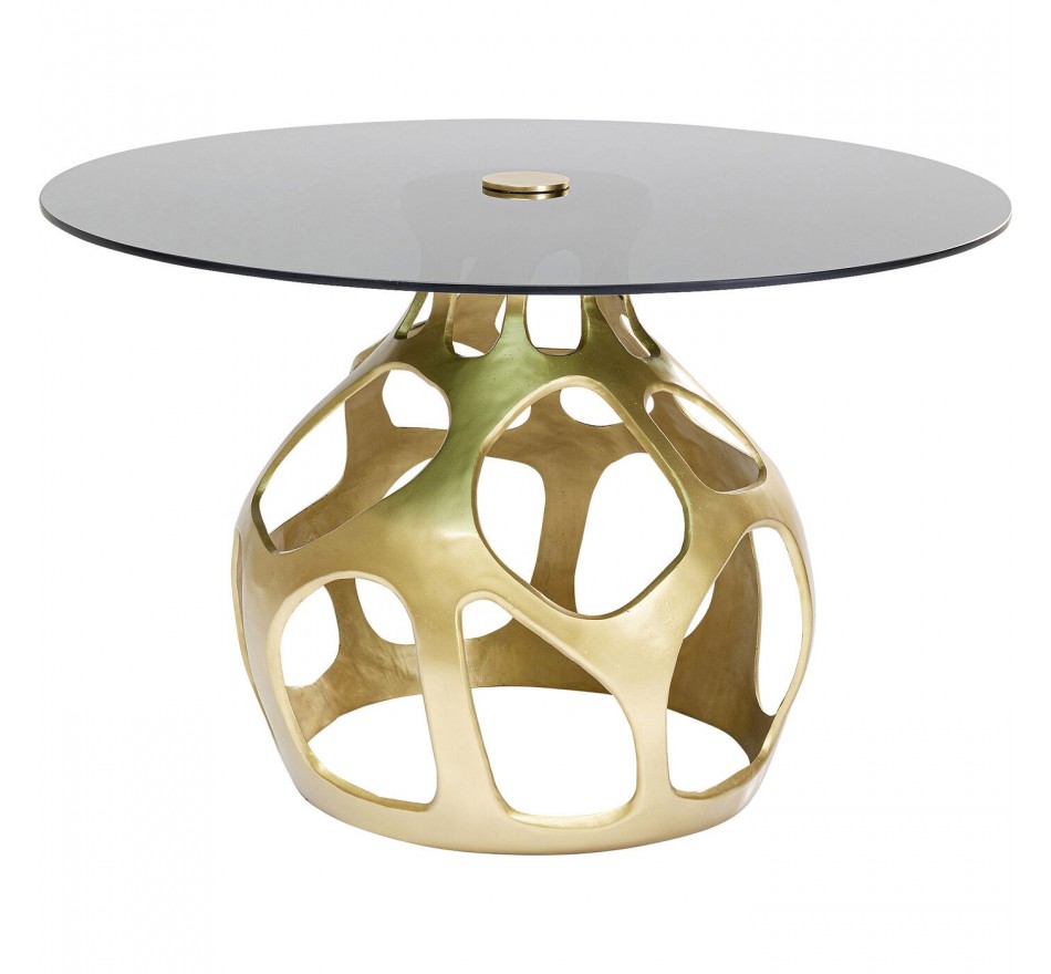 Table Volcano 120cm gold Kare Design Table Volcano 120cm gold Kare Design