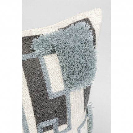 Coussin Geometric gris Kare Design