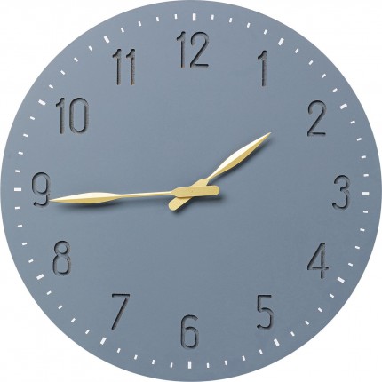 Horloge murale Mailo gris 50cm Kare Design