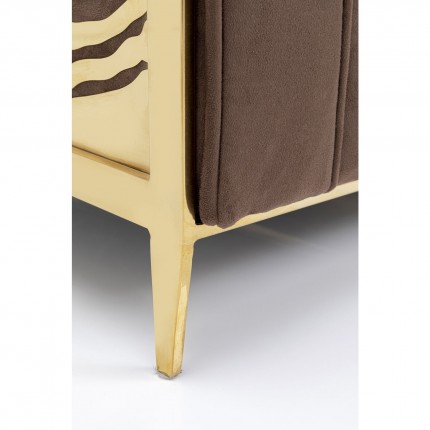 Fauteuil Matteo marron Kare Design