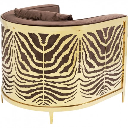 Fauteuil Matteo marron Kare Design