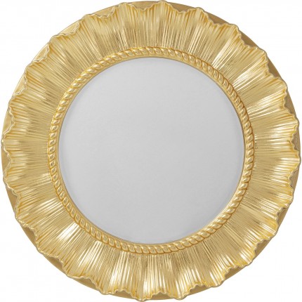 Miroir Sun Ray 84cm doré Kare Design