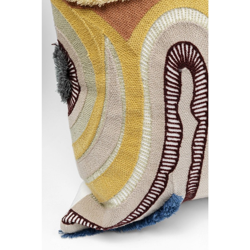 Coussin Lava marron 45x45cm Kare Design