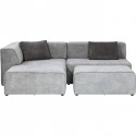 Canapé Infinity Antique Ottoman gauche gris Kare Design