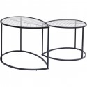 Table d'appoint Linnea set de 2 Kare Design