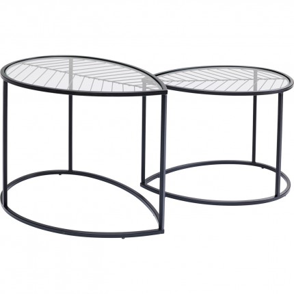 Tables d'appoint Linnea set de 2 Kare Design