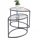Table d'appoint Linnea set de 2 Kare Design
