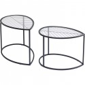 Table d'appoint Linnea set de 2 Kare Design