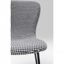 Chaise Frida noir et blanc Kare Design