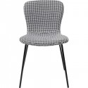 Chaise Frida noir et blanc Kare Design