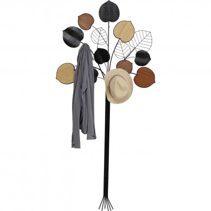 Portemanteau mural feuilles automne 188cm Kare Design