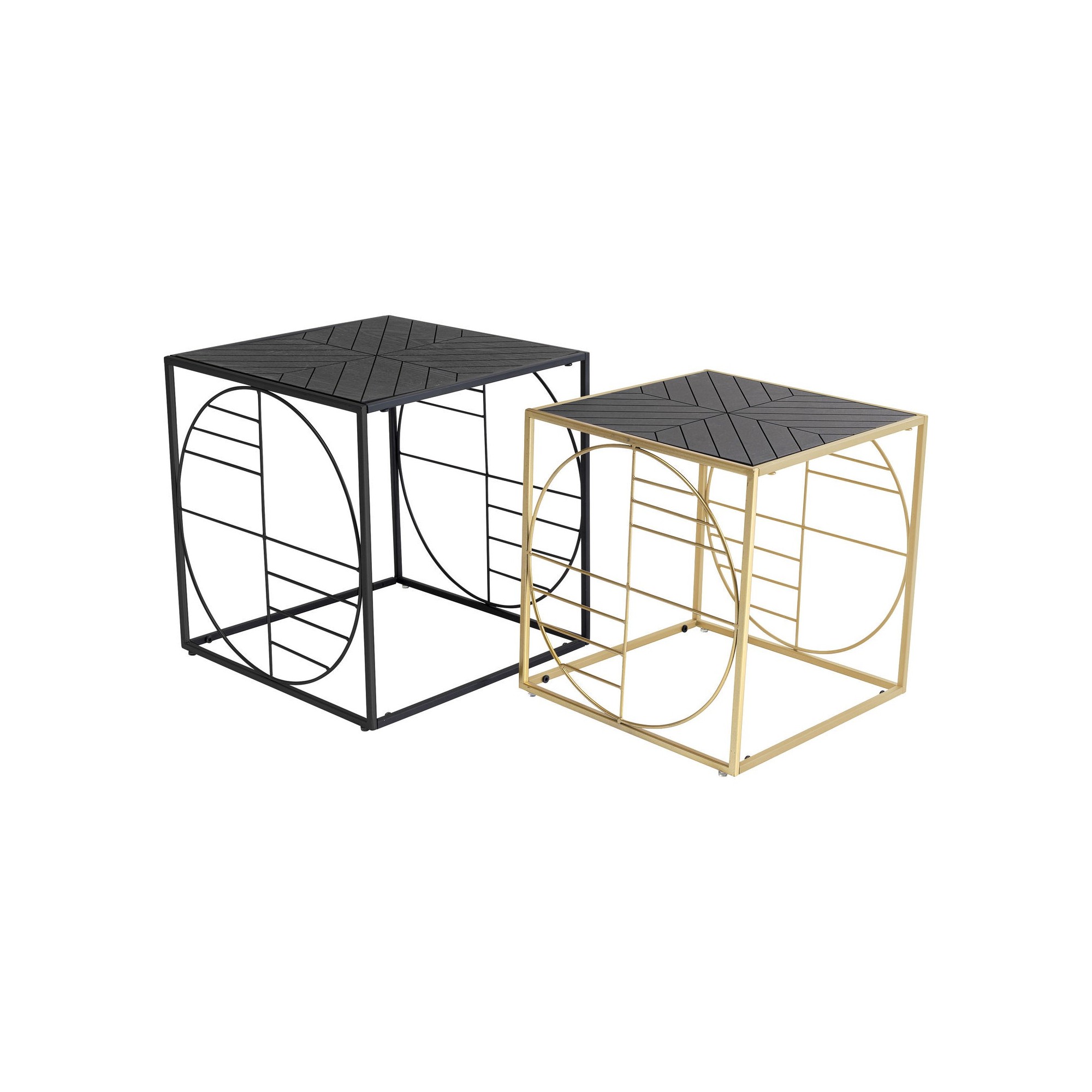 Table basse Techno set de 2 Kare Design