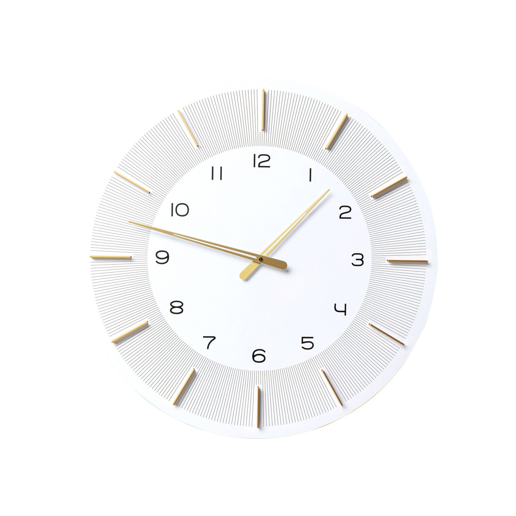 Horloge murale Lio blanche 60cm Kare Design