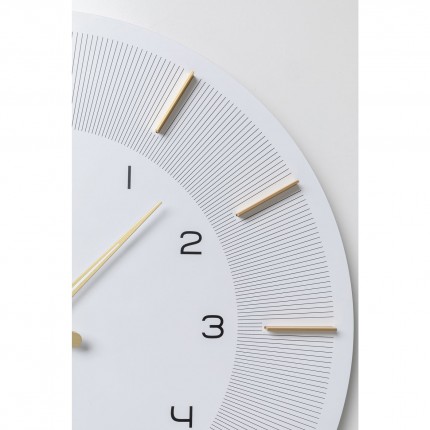Horloge murale Lio blanche 60cm Kare Design