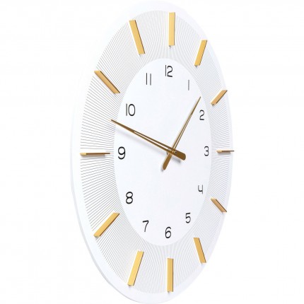 Horloge murale Lio blanche 60cm Kare Design