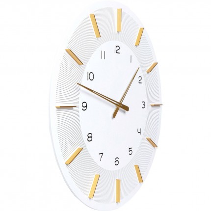 Horloge murale Lio 60cm blanche Kare Design