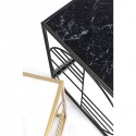 Table basse Techno marbre set de 2 Kare Design