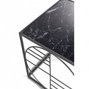 Table basse Techno marbre set de 2 Kare Design