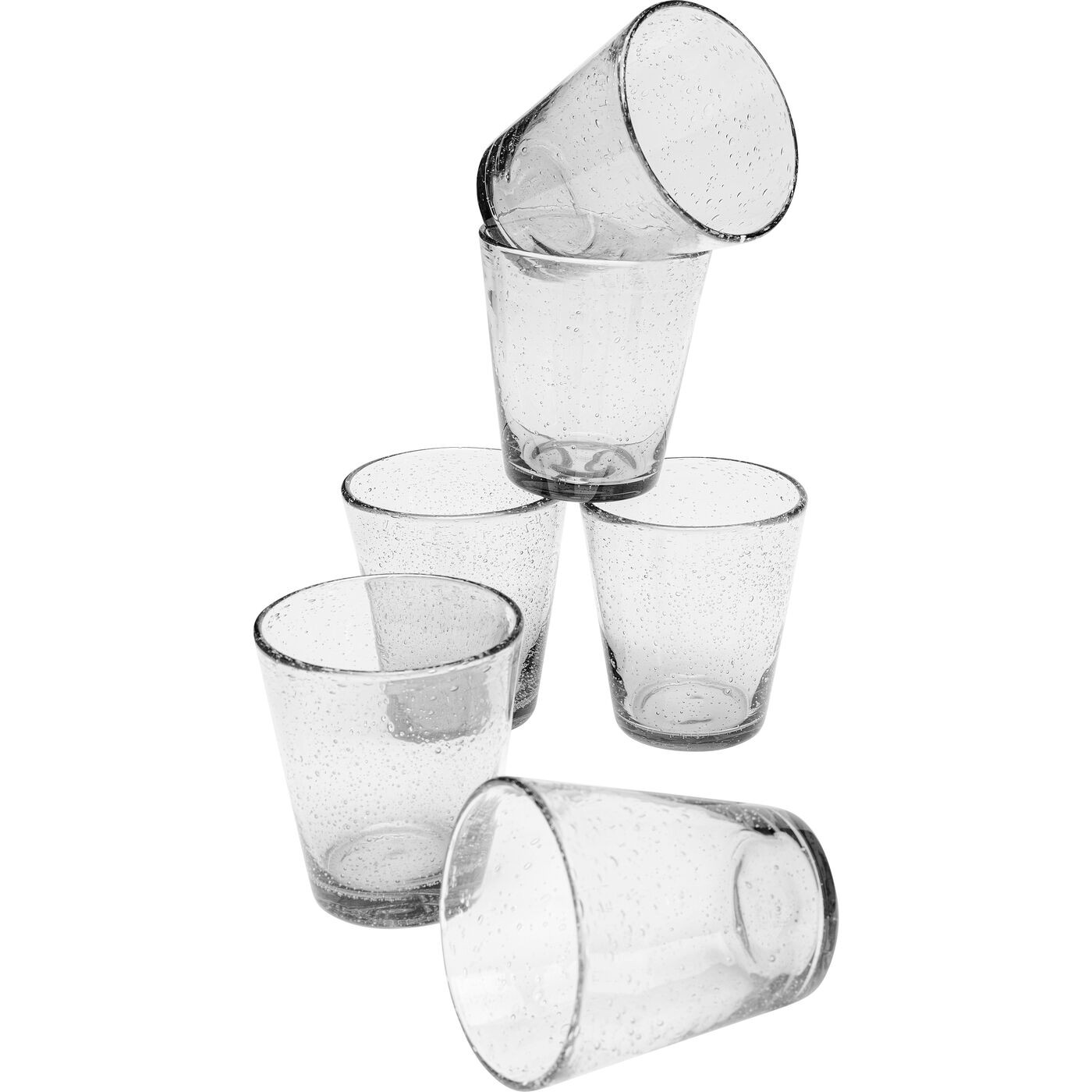 Verres à eau Bubble set de 6 Kare Design