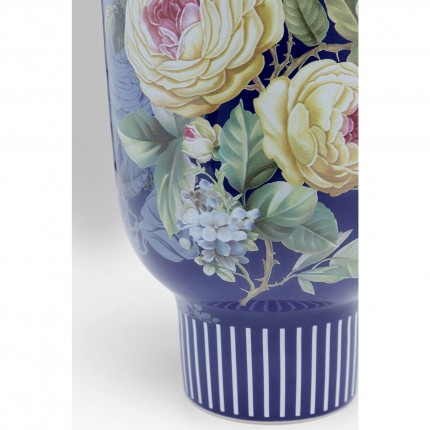 Vase décoratif Rose Magic bleu 27cm Kare Design