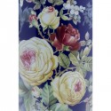 Vase décoratif Rose Magic bleu 27cm Kare Design