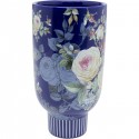 Vase décoratif Rose Magic bleu 27cm Kare Design