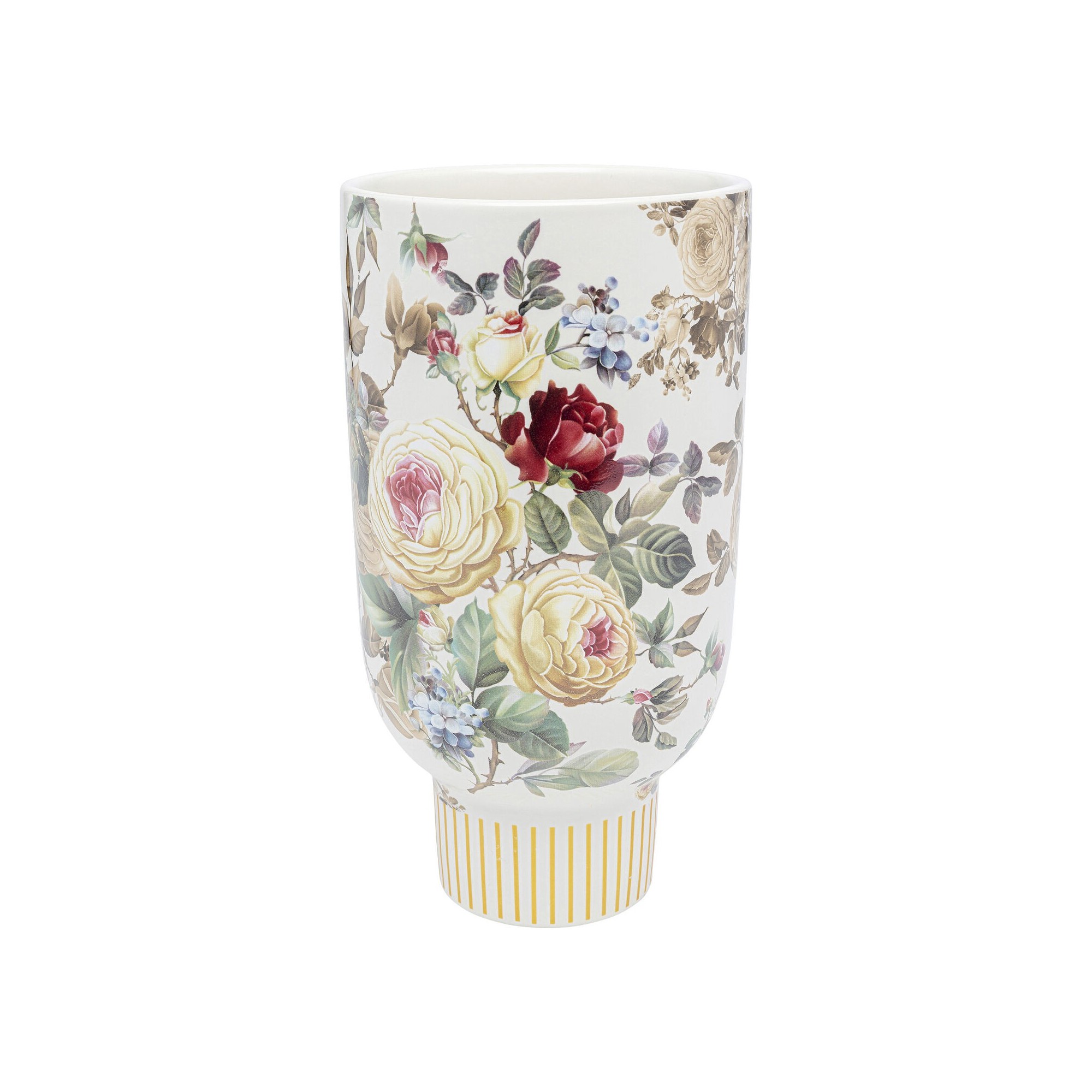 Vase décoratif Rose Magic blanc 27cm Kare Design