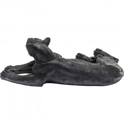 Déco lionne XL noire Kare Design