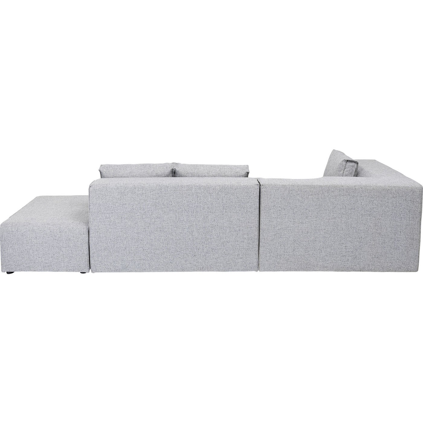 Canapé d'angle Infinity Dolce gauche gris clair Kare Design