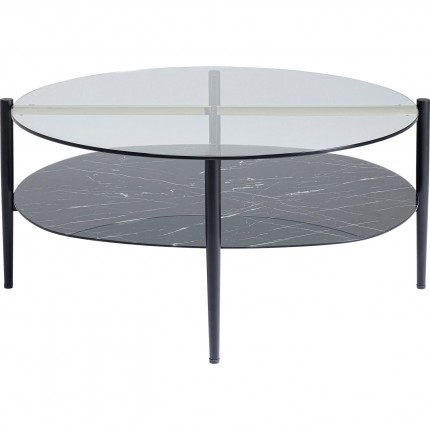 Table basse Noblesse ovale 97x91cm Kare Design