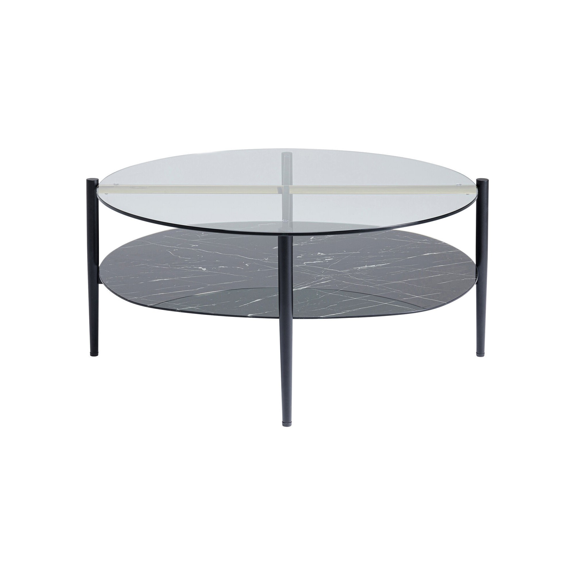 Table basse Noblesse ovale 97x91cm Kare Design