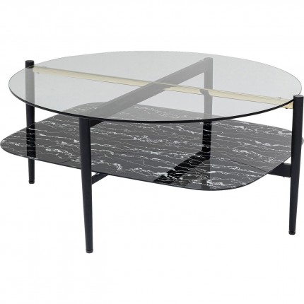 Table basse Noblesse ovale 97x91cm Kare Design
