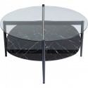 Table basse Noblesse ovale 97x91cm Kare Design