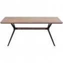 Table Downtown noyer 180x90cm Kare Design