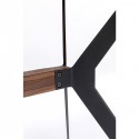Table Downtown noyer 180x90cm Kare Design