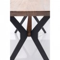 Table Downtown noyer 180x90cm Kare Design