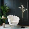 Fauteuil Water Lily beige Kare Design